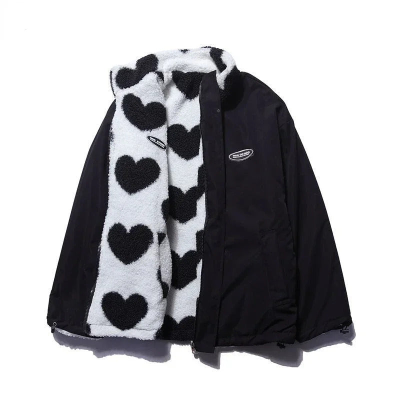 Marja | Reversible Heart Jacket