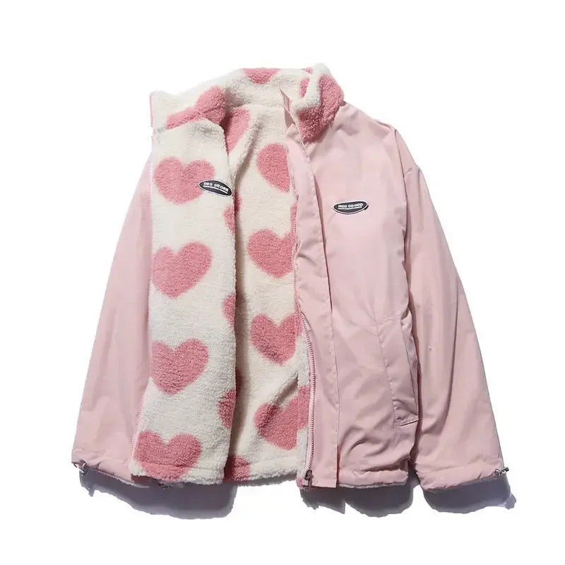 Marja | Reversible Heart Jacket
